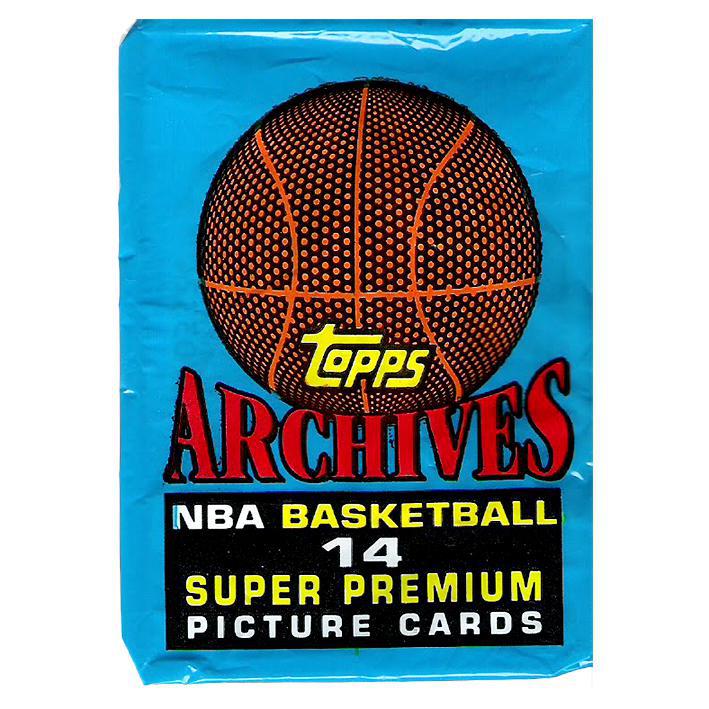 1993 Topps Archives NBA Basketball Picture Cards