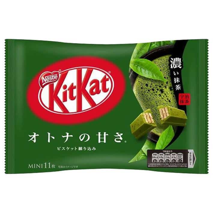 Kit Kat - Bitter Green Tea - Mini - 11 Piece Bag