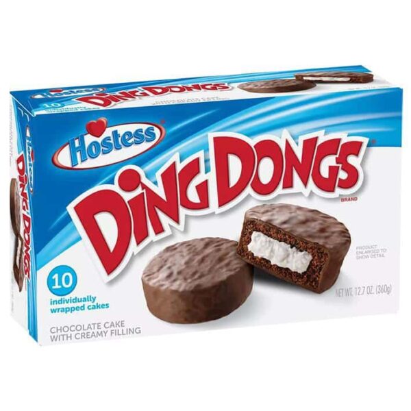 Hostess Ding Dongs - 10 Piece Box