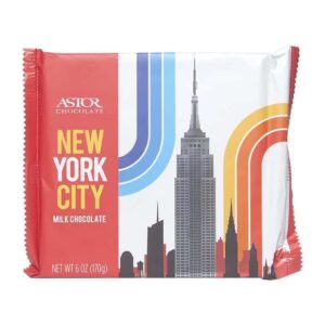 Astor Chocolate New York City Milk Chocolate Square - Empire State Building