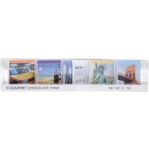 New York City Themed Gourmet Chocolate Squares - 3oz Pack