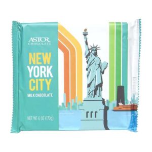 Astor Chocolate New York City Milk Chocolate Square - Statue of Liberty