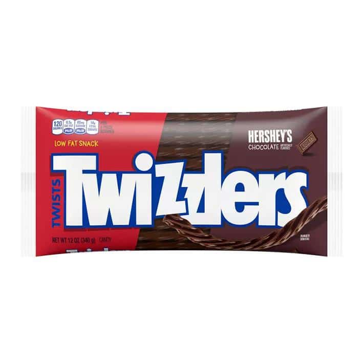 Twizzlers Twists - Chocolate - 12oz Pack