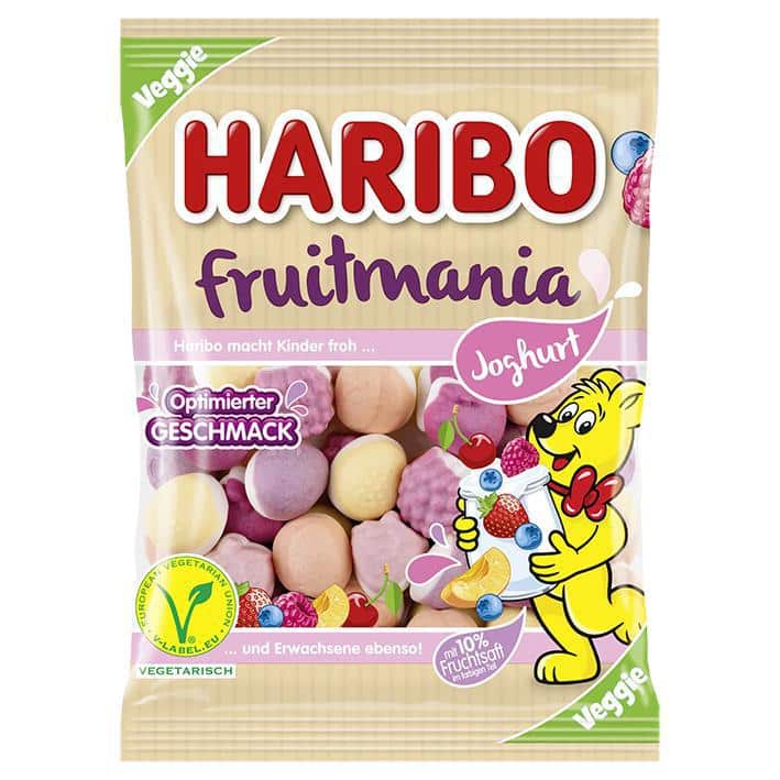 German Haribo Fruitmania - Joghurt - Veggie