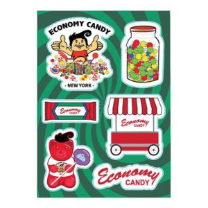 Economy Candy Sticker Sheet