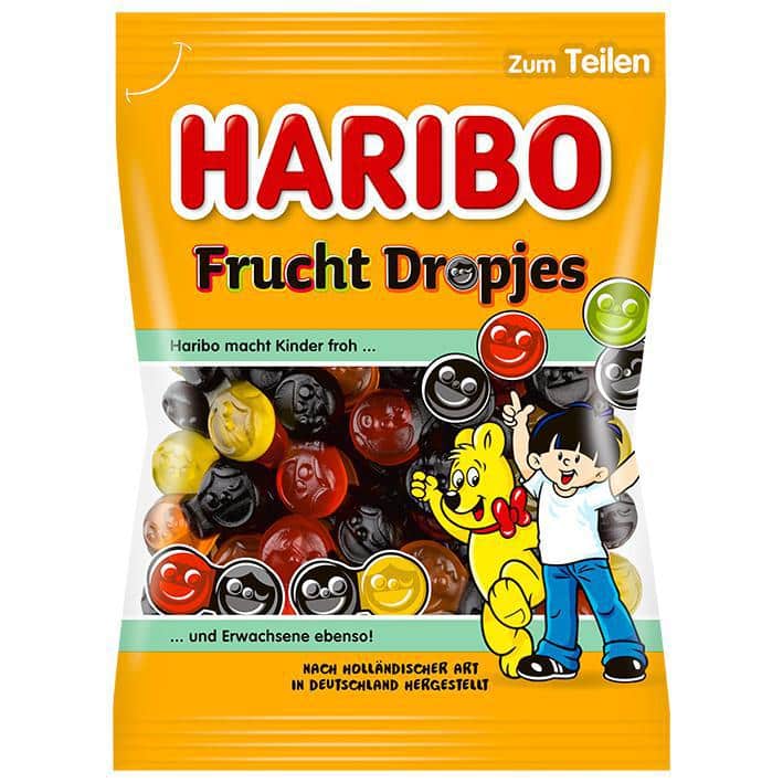 German Haribo Frucht Dropjes