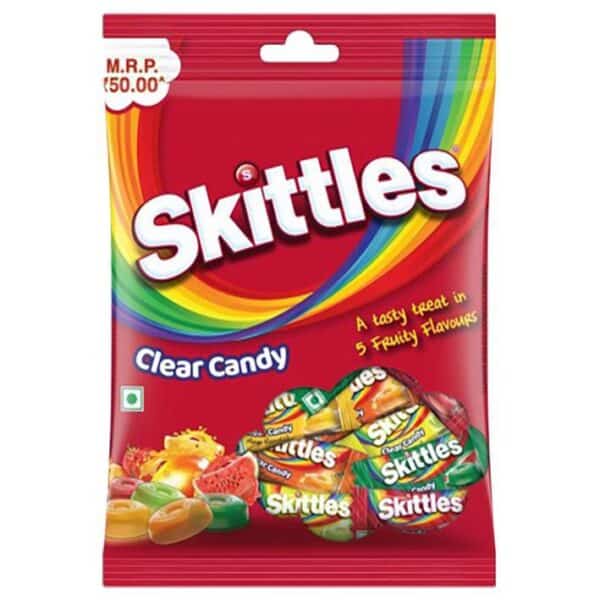 Skittles Clear Candy