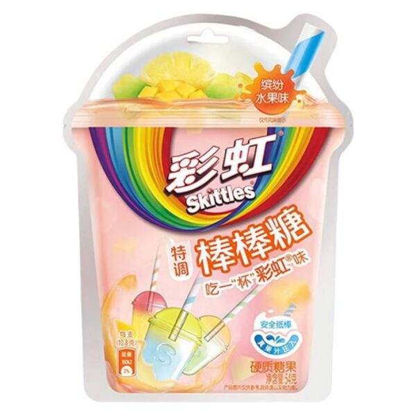 Skittles Lollipops - Fruit Mix (Pink Pack) - Chinese