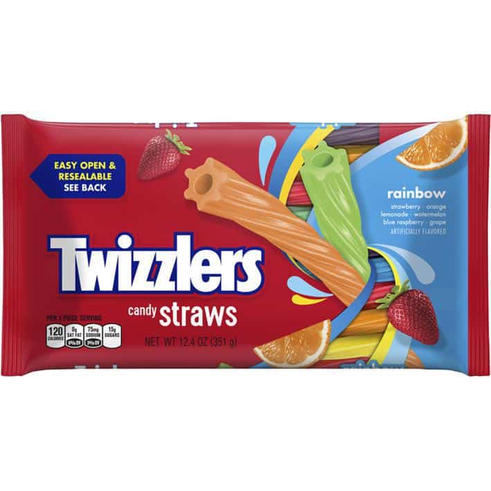 Twizzlers Twists - Rainbow - 12.4oz Pack