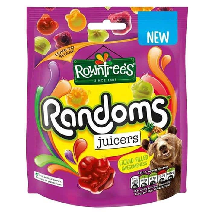 Rowntree's Randoms Juicers - 140g Bag