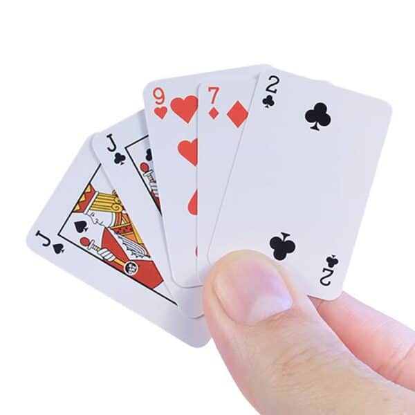 World's Smallest Playing Cards