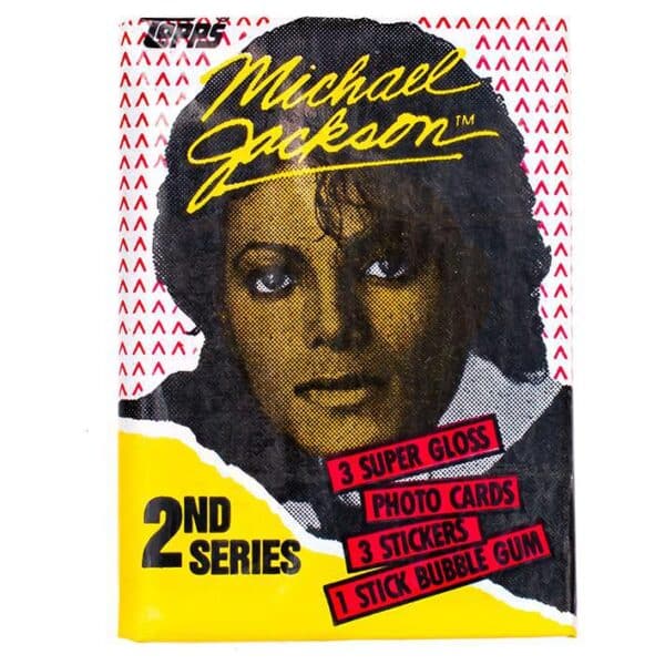 1984 Topps Michael Jackson Photo Cards - 2nd Series
