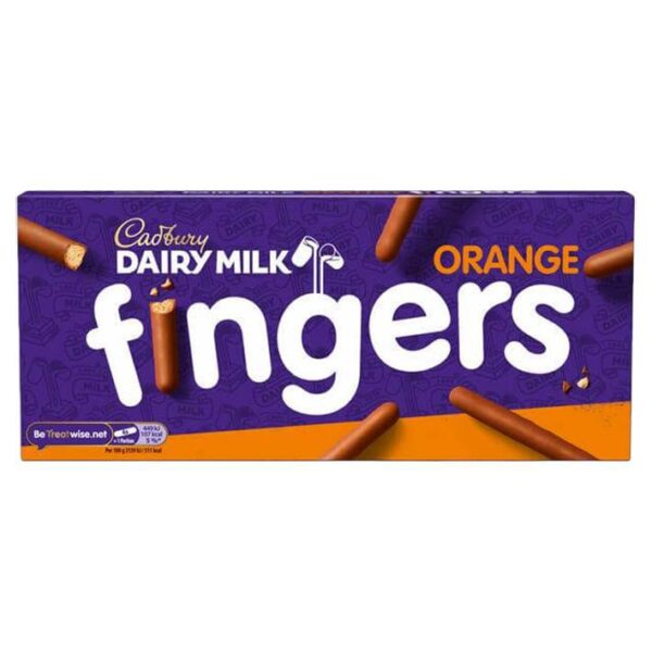 Cadbury Fingers - Orange - 114g Box