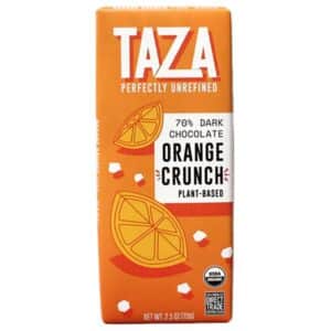 Taza Perfectly Unrefined - 70% Dark Chocolate Orange Crunch