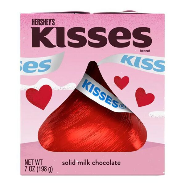 Hershey's Kisses - Milk Chocolate - Red - 7oz