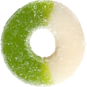 Clever Candy Gummy Rings - Green Apple