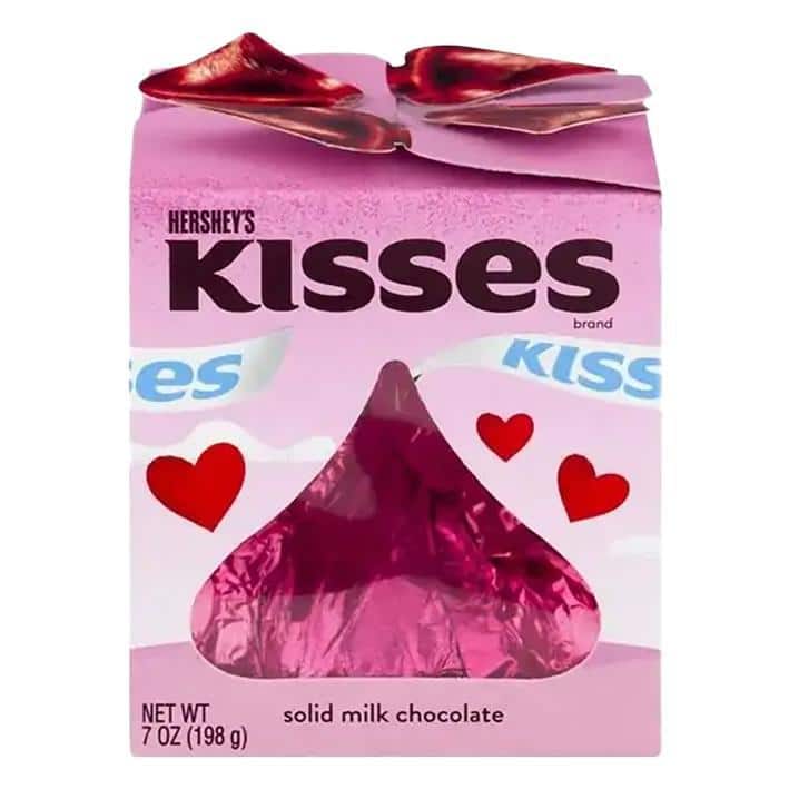pink hershey kisses