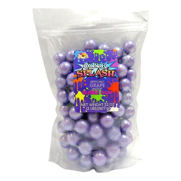 Color Splash Gumballs - Pearl Purple