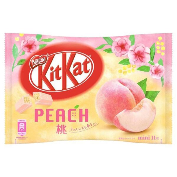 Kit Kat - Peach - Mini - 11 Piece Bag