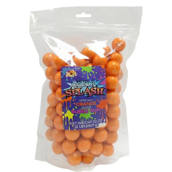 Color Splash Gumballs - Pearl Orange