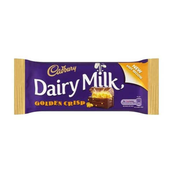 Cadbury Dairy Milk Golden Crisp - 54g Bar