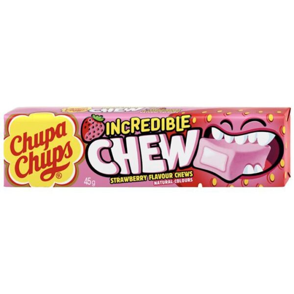 Chupa Chups Incredible Chew - Strawberry