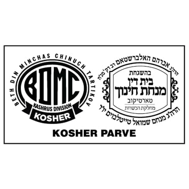Kosher Certification Parve BDMC