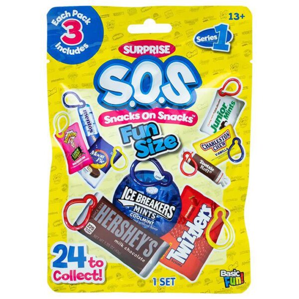 SOS Fun Size Plush - 3 Pack