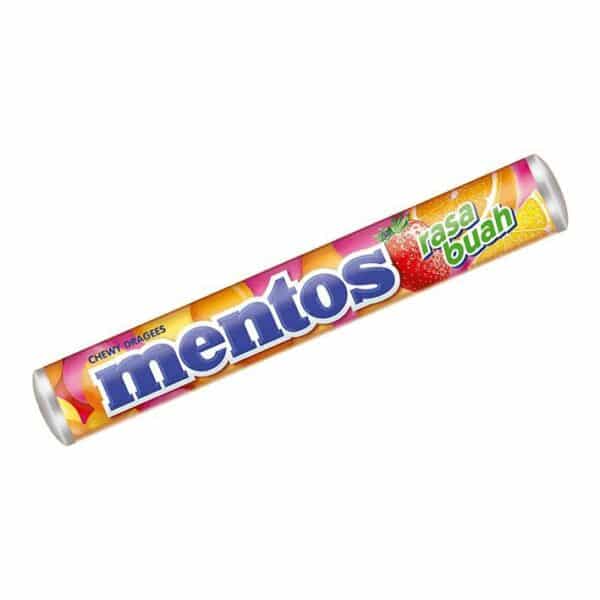 Mentos - Rasa Buah (Fruit) - 29g - Imported