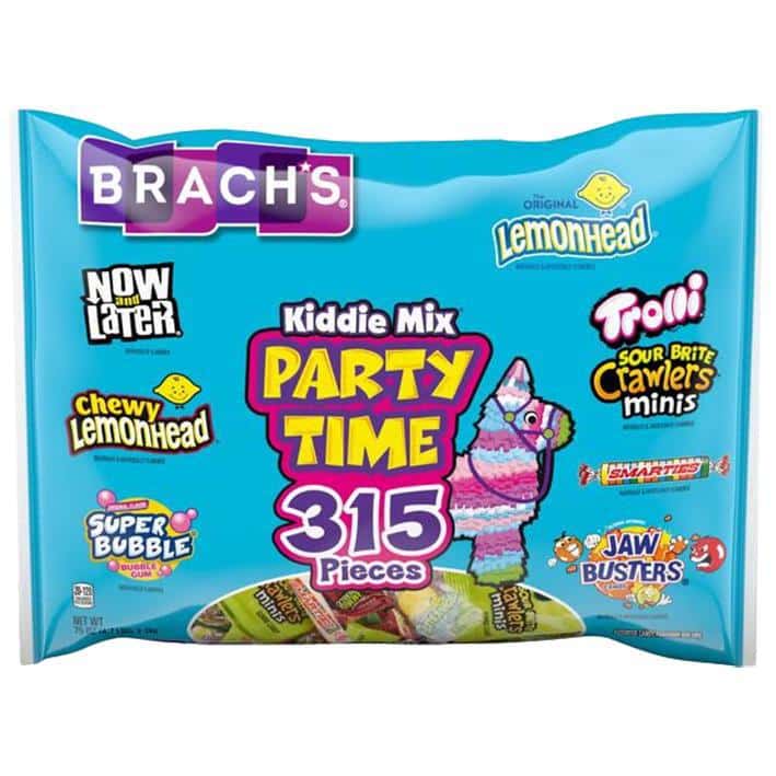 Brach's Kiddie Mix Party Time - 315 Piece Bag - Economy Candy