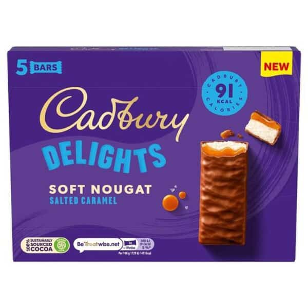 Cadbury Delights - Soft Nougat Salted Caramel