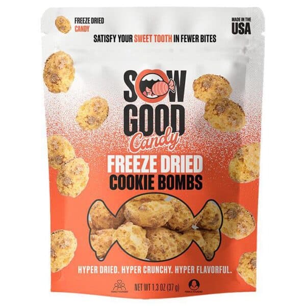 Sow Good Candy Freeze Dried Cookie Dough Bombs