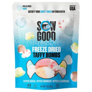 Sow Good Candy Freeze Dried Taffy Bombs