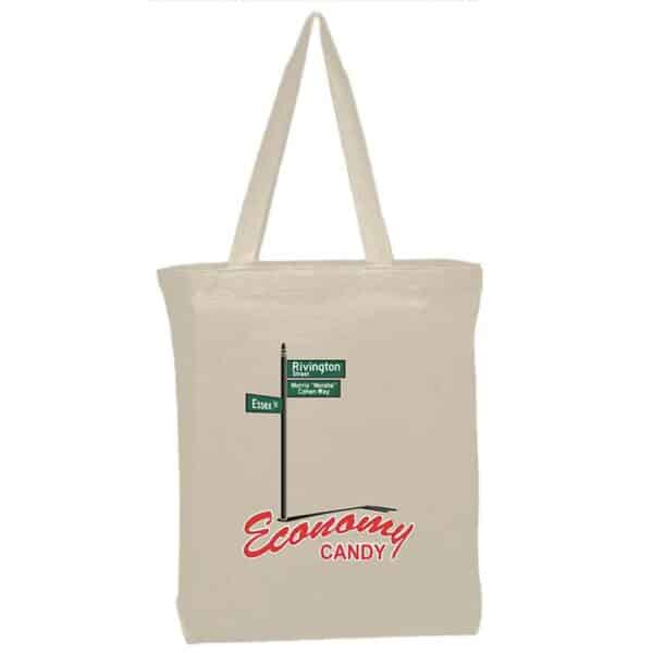 Economy Candy Morris "Moishe"Cohen Way Street Sign Canvas Tote Bag