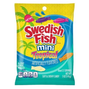 Swedish Fish Tropical - Mini - 5oz Bag