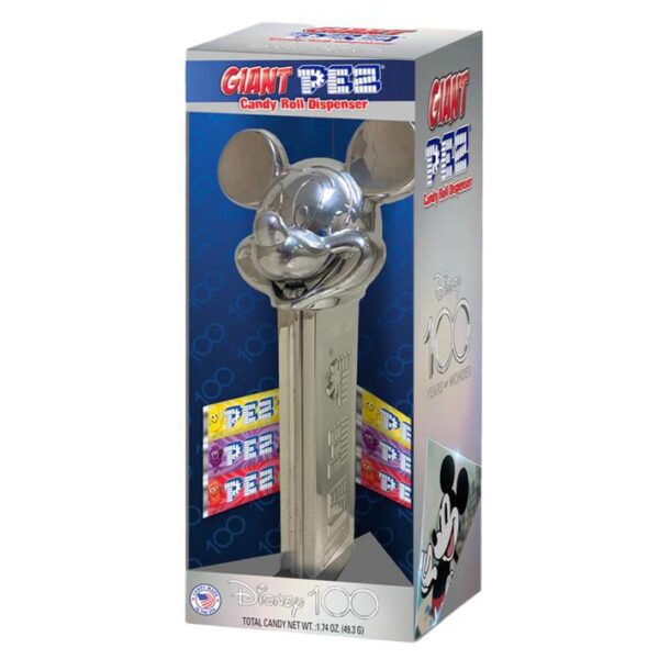 Giant Pez - Mickey Mouse 100th Celebration PEZ Candy Roll Dispenser