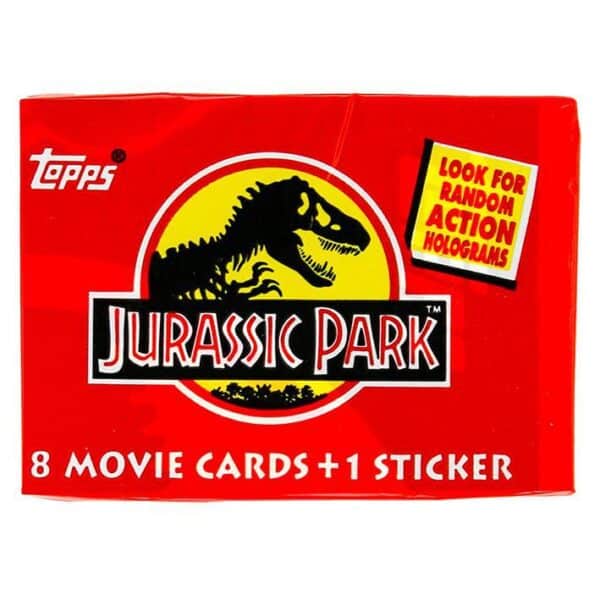 1992 Topps Jurassic Park Movie Cards