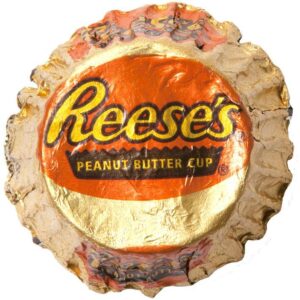 Reese's Peanut Butter Cups - Milk Chocolate - Miniatures - Gold & Orange