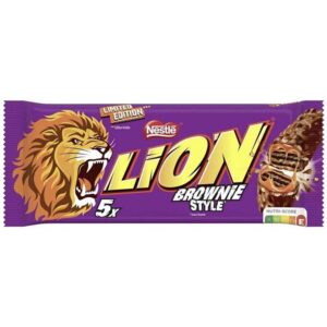 Lion Bar - Brownie - 5 Pack