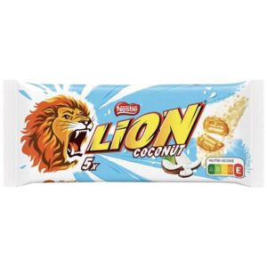 Lion Bar - Coconut - 5 Pack