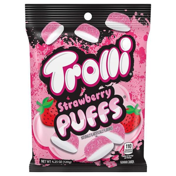 Trolli Sour Strawberry Puffs