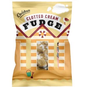 Bristows Clotted Cream Fudge 150g Bag jpg