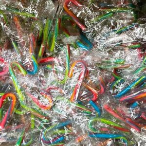 Candy Canes - Assorted Colors - Mini