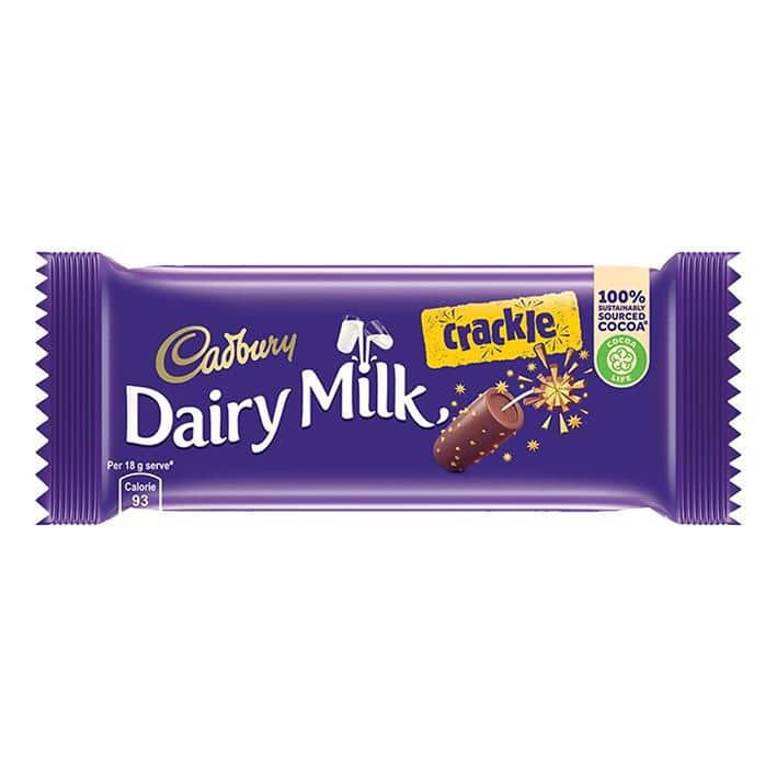 Cadbury Dairy Milk - Crackle - 36g Bar - Economy Candy