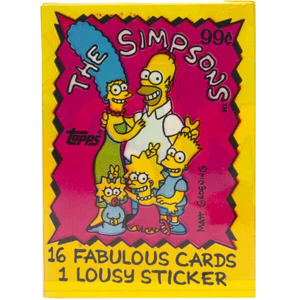 1990 Topps The Simpsons Fabulous Cards jpg