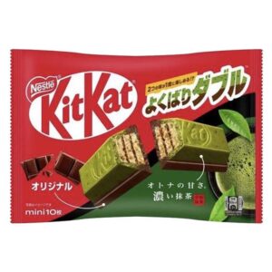 Kit Kat - Yokubari Double Original & Matcha Mix - Mini - 10 Piece Bag