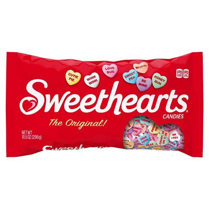 Sweethearts Conversation Hearts - 10.5oz Bag - Economy Candy