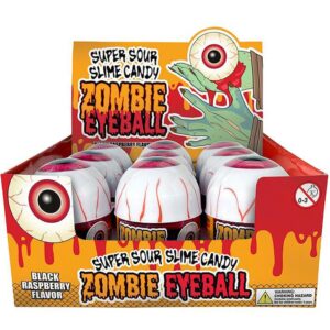 Zombie Eyeball Super Sour Slime Candy