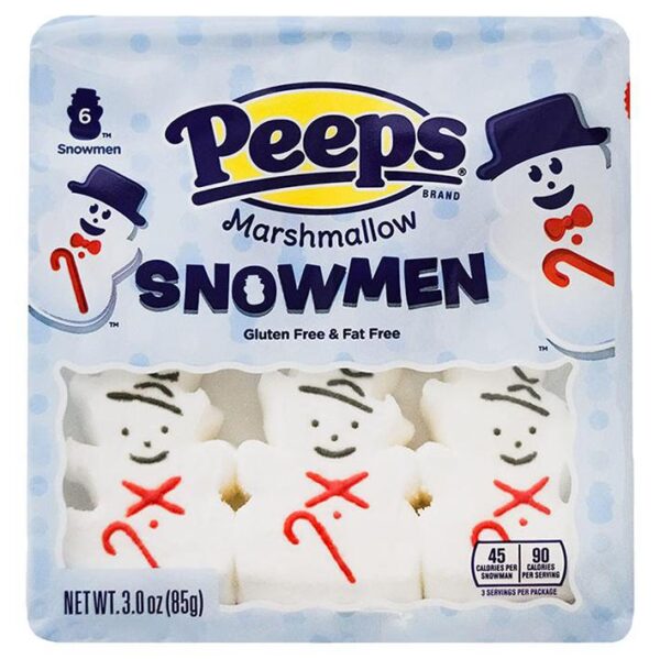 Peeps Marshmallows - Snowmen - 3oz Pack