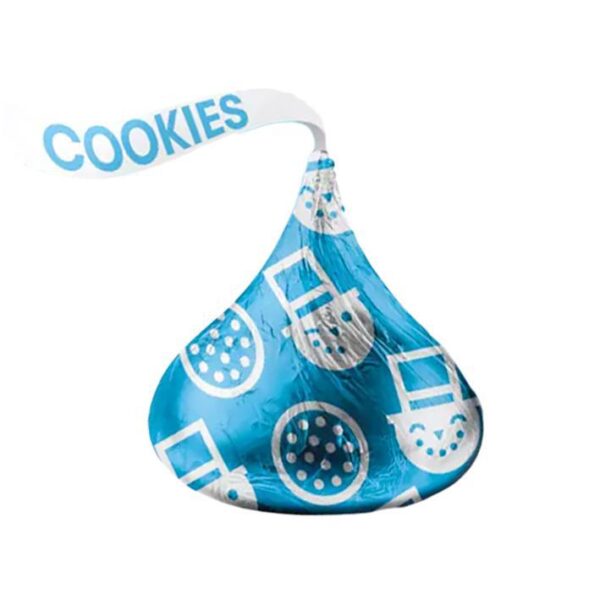 Hershey's Kisses - Cookies 'N' Creme - Snowman Blue